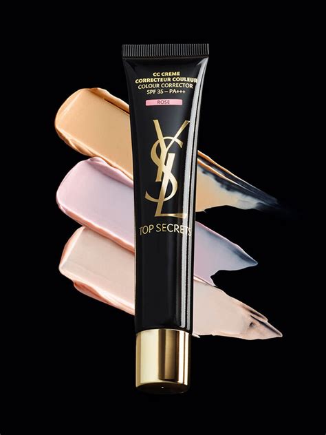 ysl top secrets cc crème|Yves Saint Laurent Top Secrets CC Cream Color Correcting Primer.